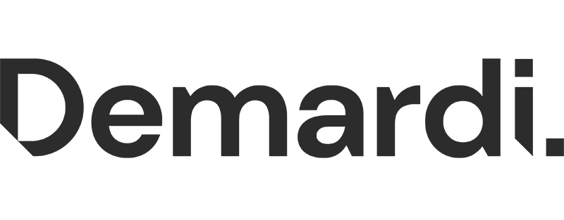 demardi black logo