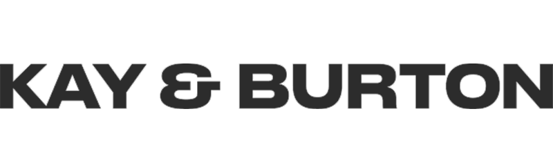 Kay and Burton black logo