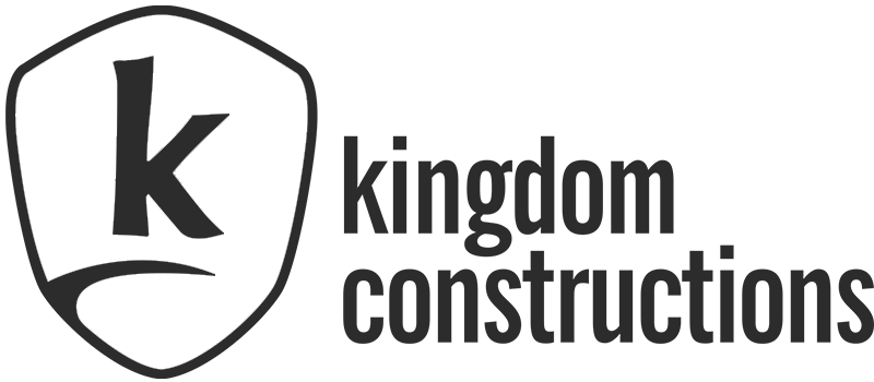 Kingdom Constructions black logo