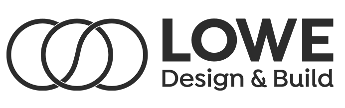Lowe Design & Build black logo