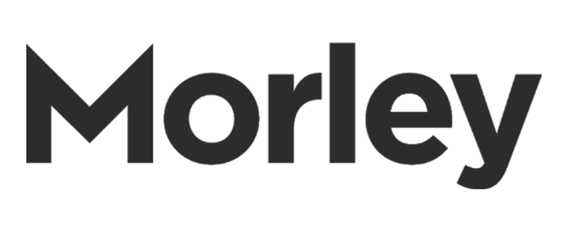 Morley real estate black logo