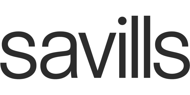 Savills Real Estate black logo