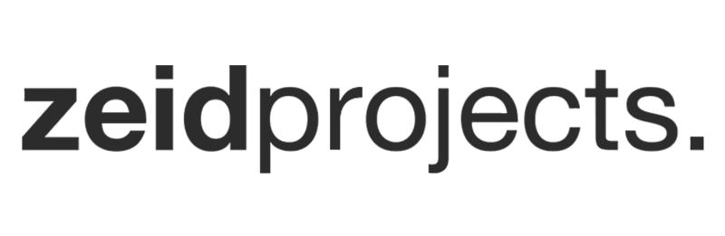 Zeid Projects black logo